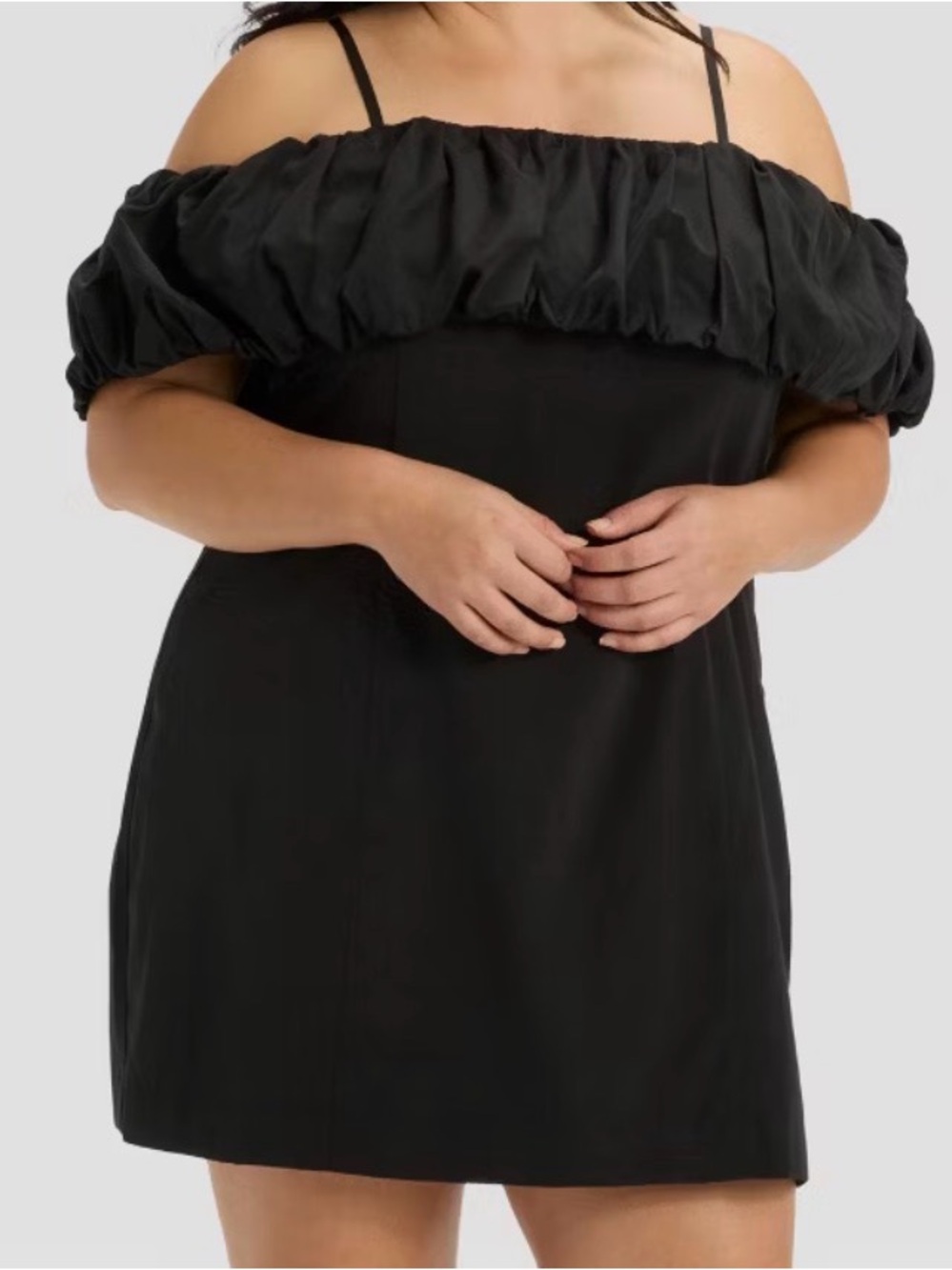 NWT Women's Ruffle Mini A-Line Dress - A New Day SIZE 24